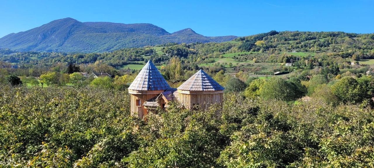 Roulottes Au Pied Du Vercors Saint-Jean-en-Royans Luaran gambar
