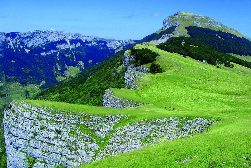 Roulottes Au Pied Du Vercors Saint-Jean-en-Royans Luaran gambar