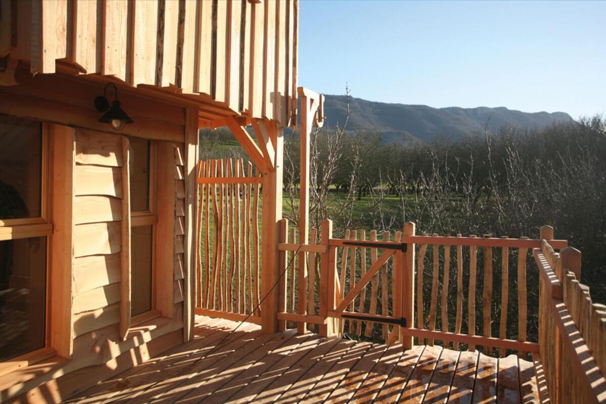 Roulottes Au Pied Du Vercors Saint-Jean-en-Royans Luaran gambar